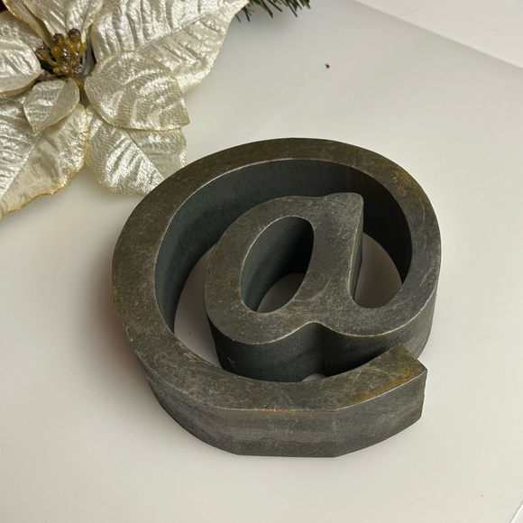 Modern Art Decor arroba Symbol Sculpture Decor - Picture 8 of 11